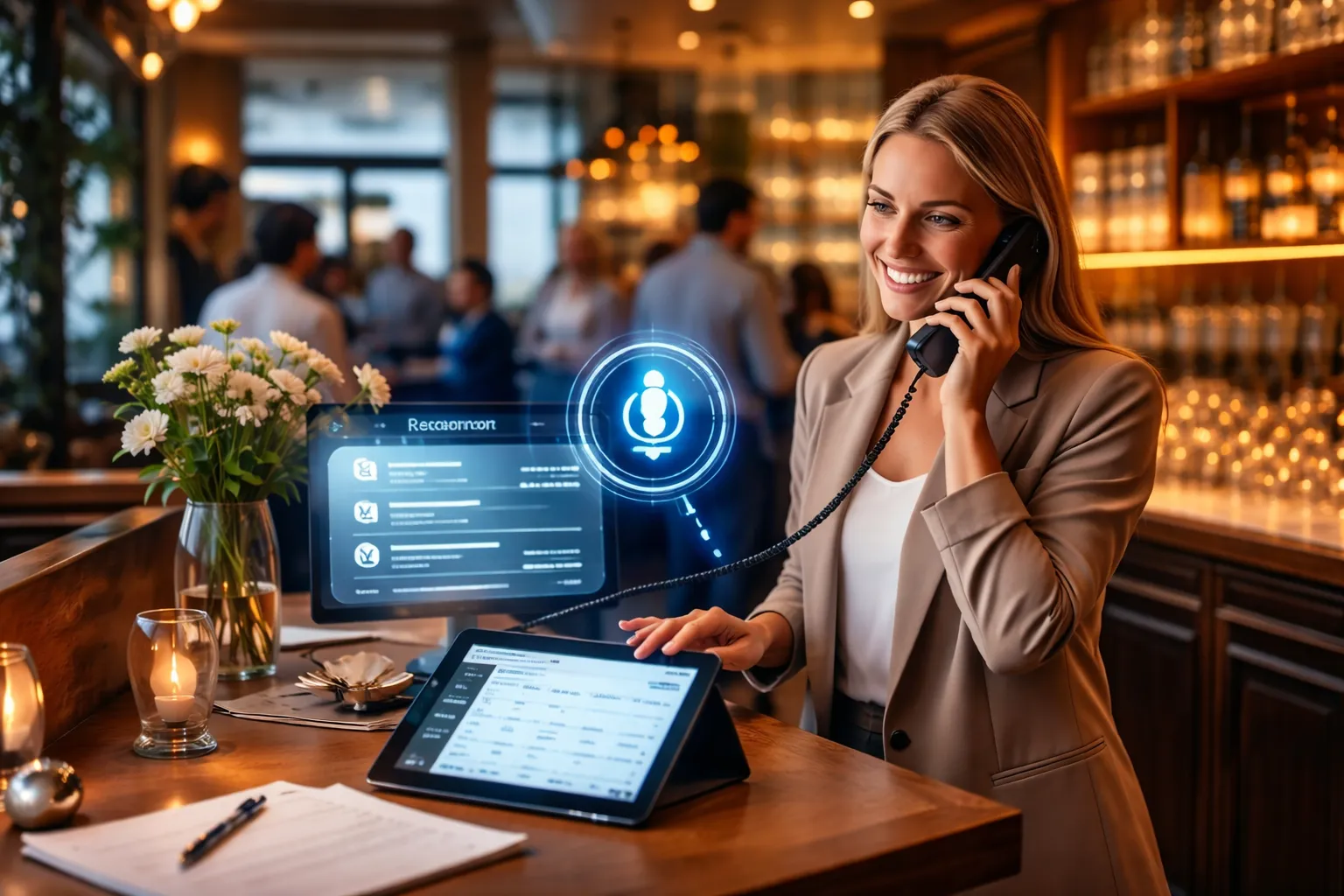 AI Telefonassistent für Restaurants in der Schweiz nimmt Reservierungen entgegen