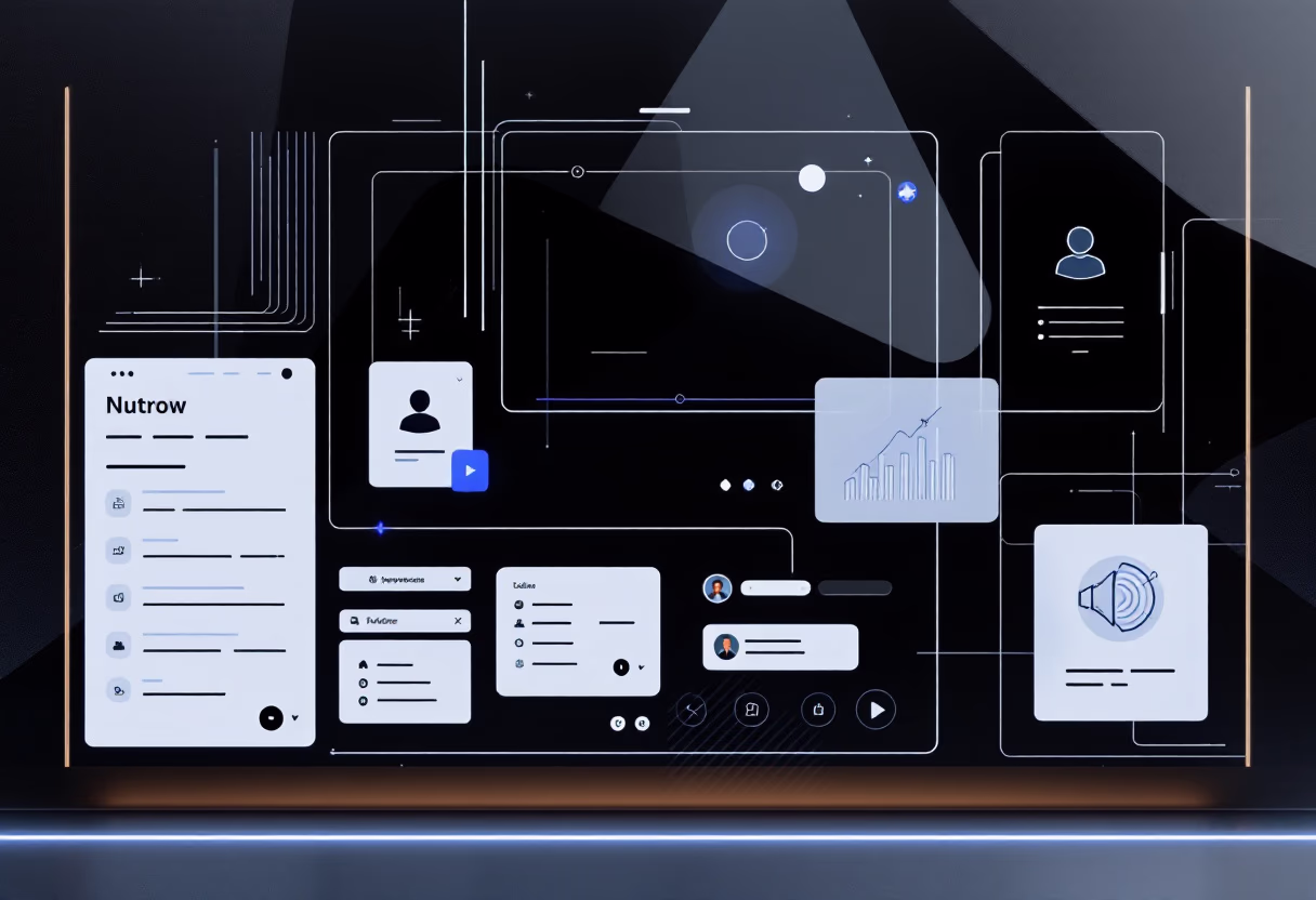 <subject>[interface] screenshot of collaboration interface (for a productivity tools business)</subject>