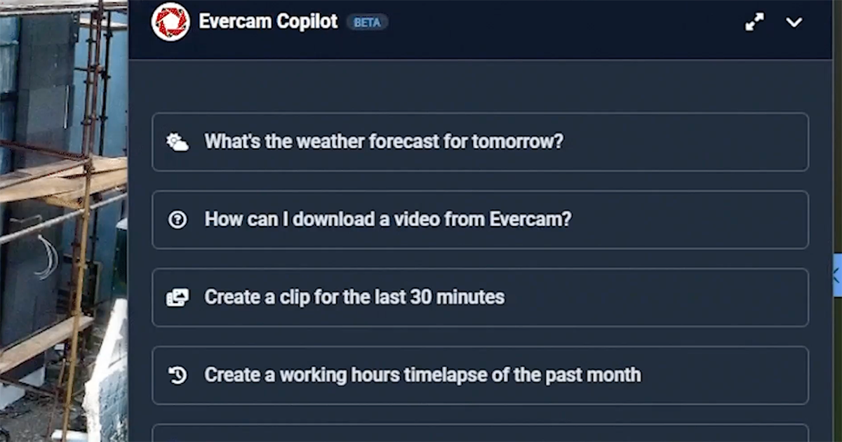 Evercam Construction AI Platform for Site Monitoring & Analytics | Evercam