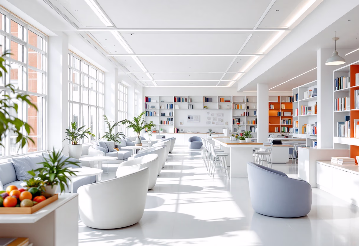 image of a school campus (for a edtech)