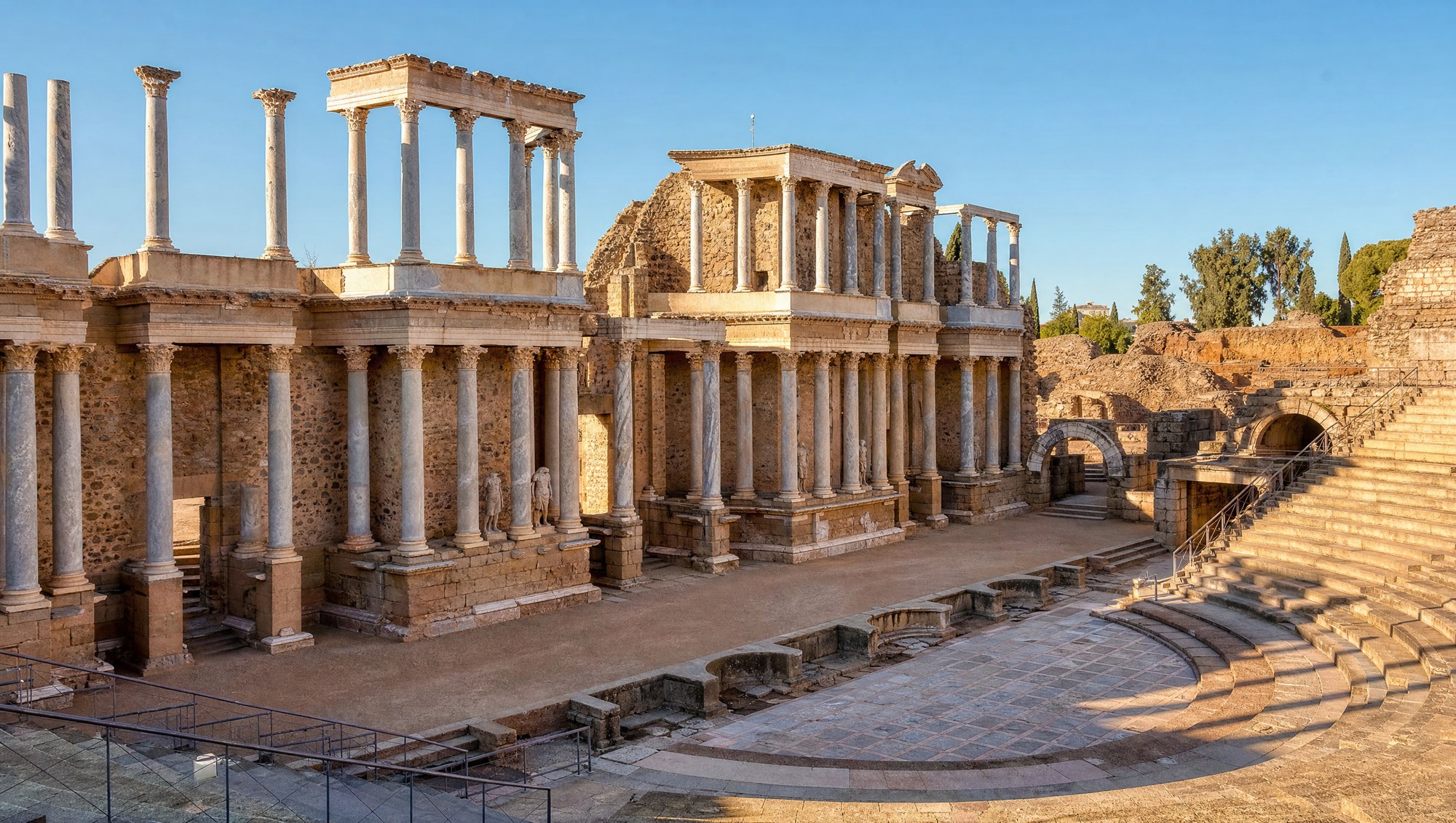 Le théâtre romain de Mérida, l'antique Emerita Augusta