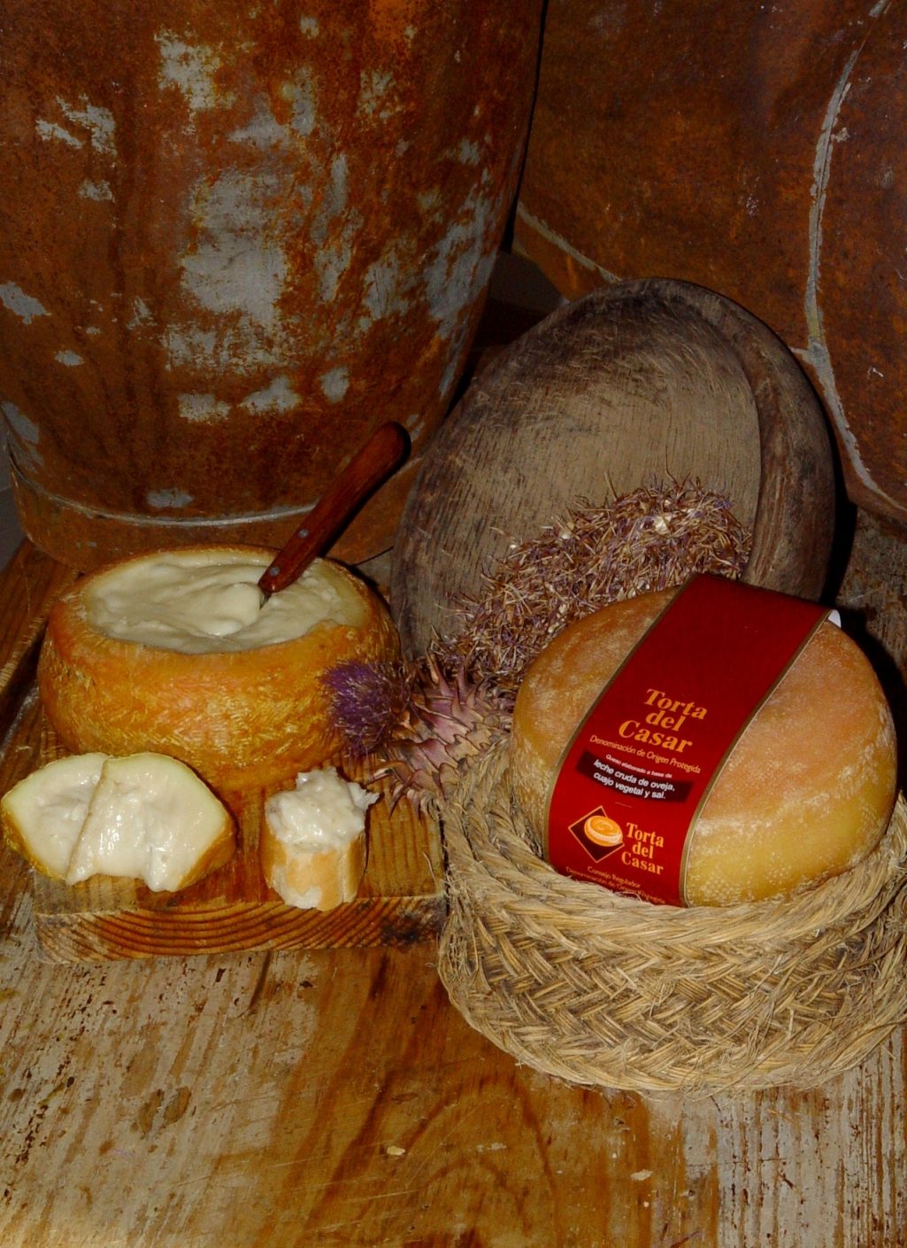 Torta del Casar, fromage de brebis crémeux d