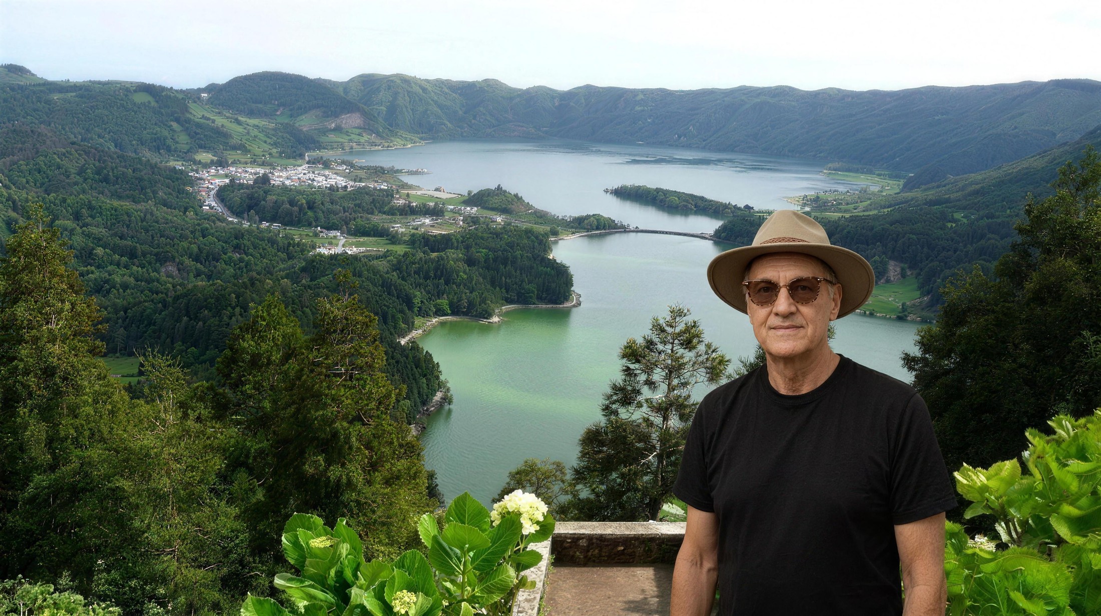 Sete Cidades, les larmes vertes et bleues d'un volcan
