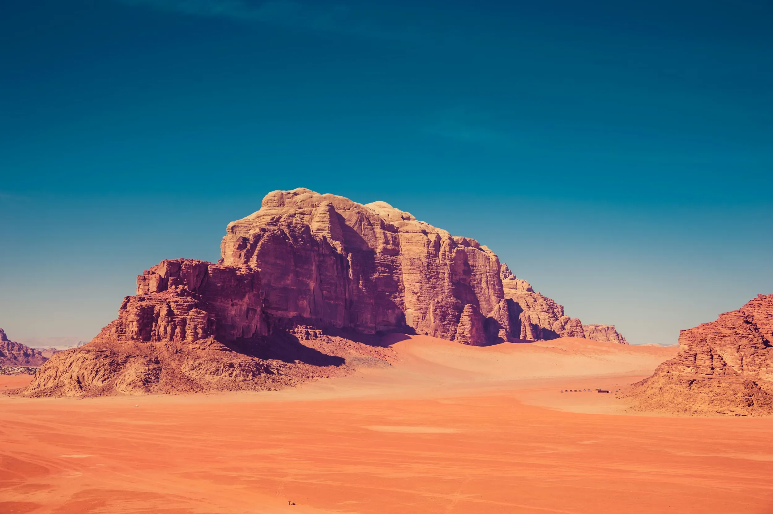 Alien landscape of Wadi Rum, Jordan