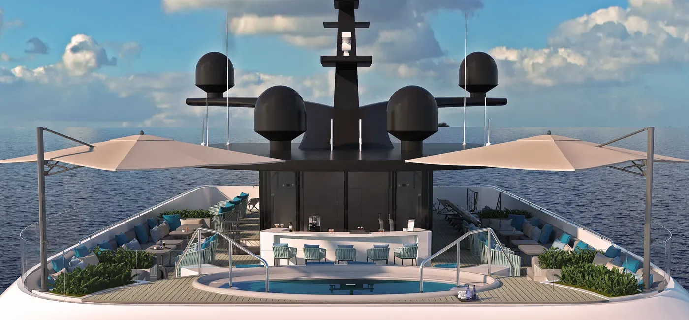 Emerald Azzurra yacht sky deck