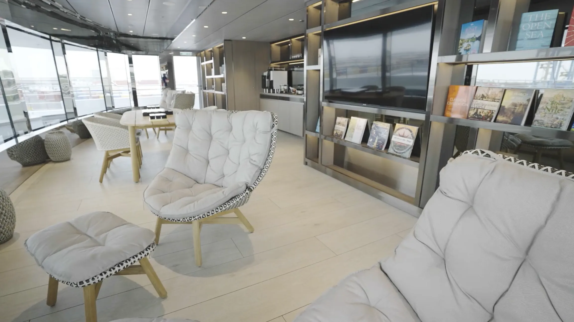 Emerald Azzurra yacht bow lounge