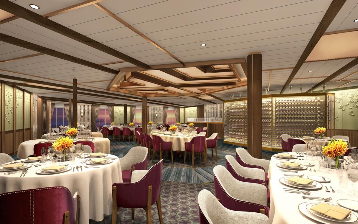 Seabourn Venture + Pursuit: The Restaurant