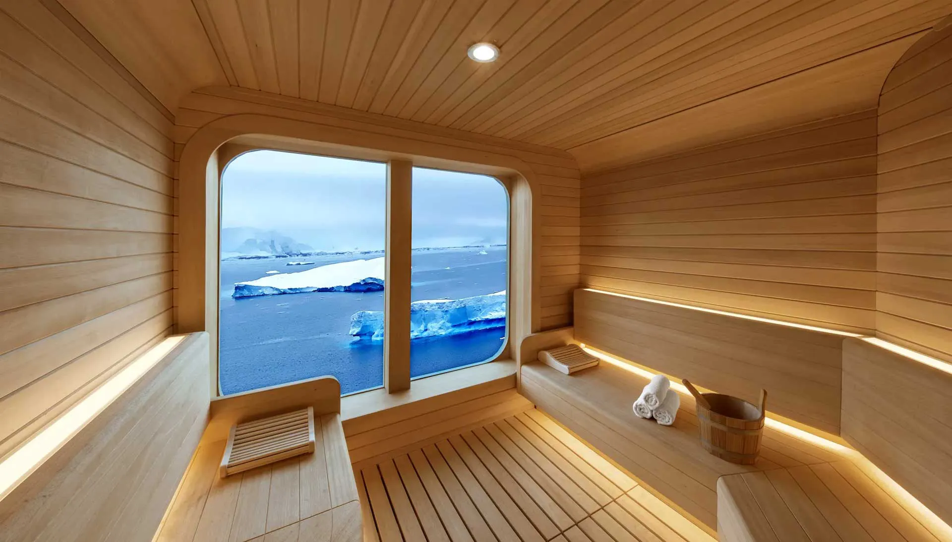 Seabourn Venture/Pursuit sauna