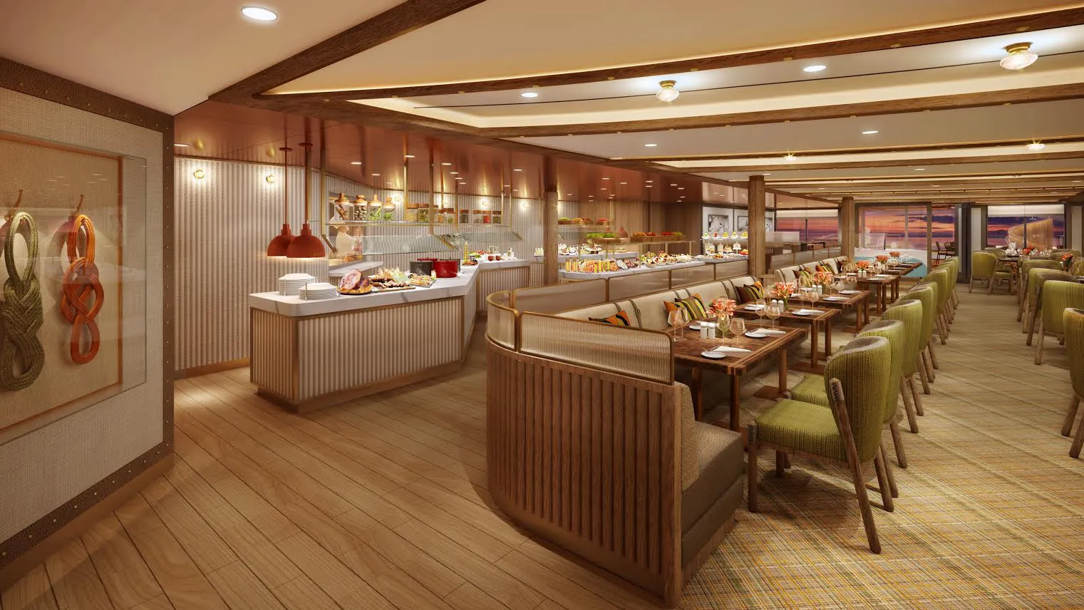 Seabourn Pursuit cruise ship restaurant