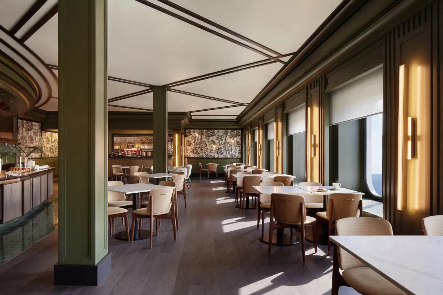 Crystal Symphony cruise ship bistro