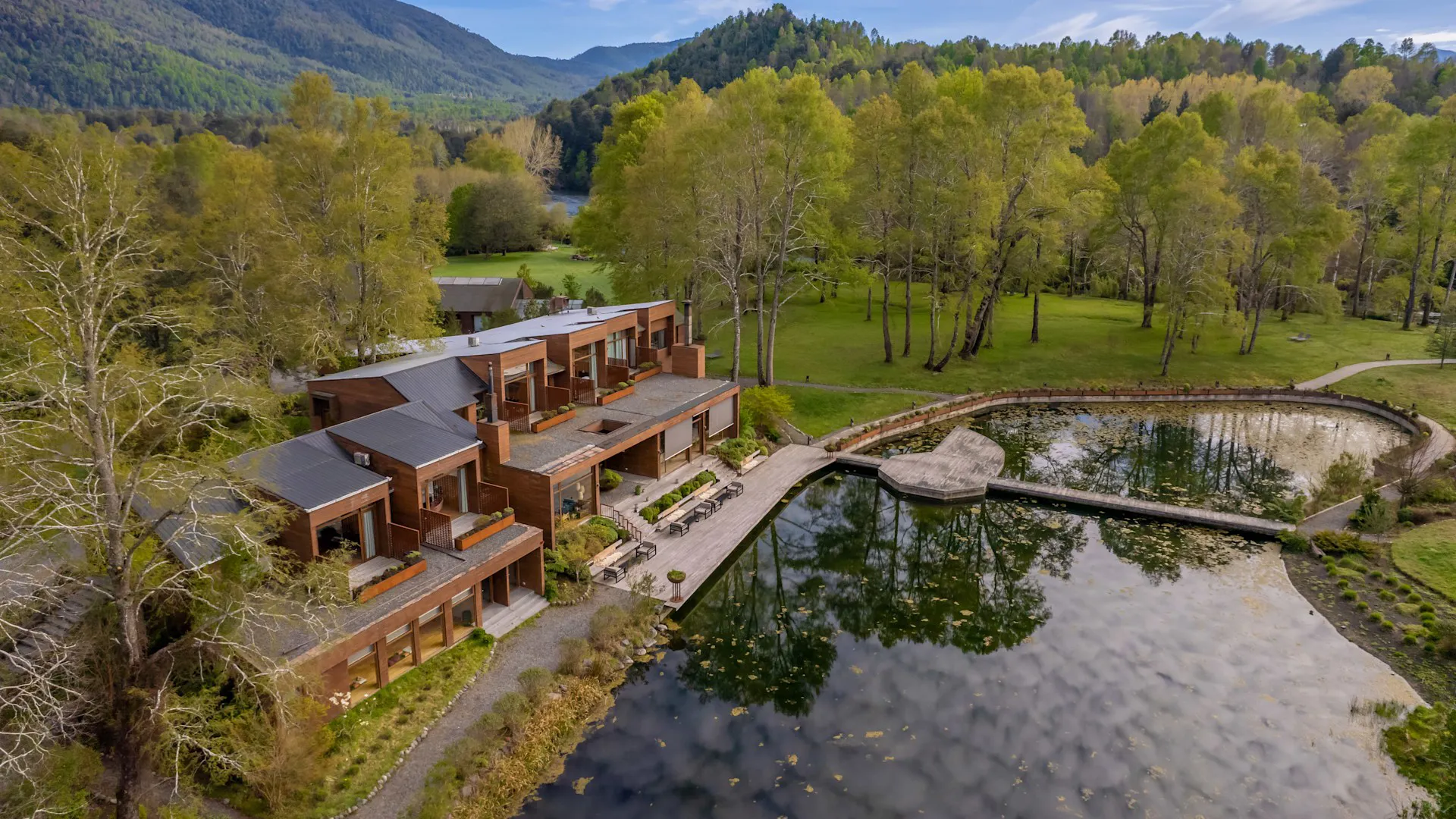 &Beyond Vira Vira resort aerial view