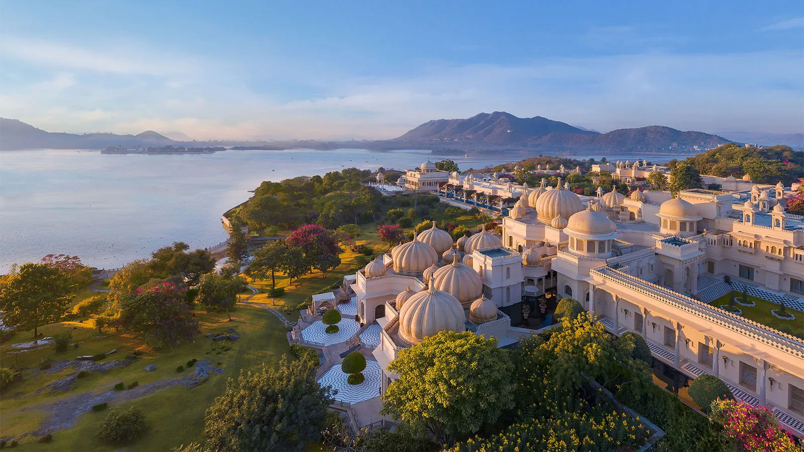 An Oberoi resort on a coastal setting