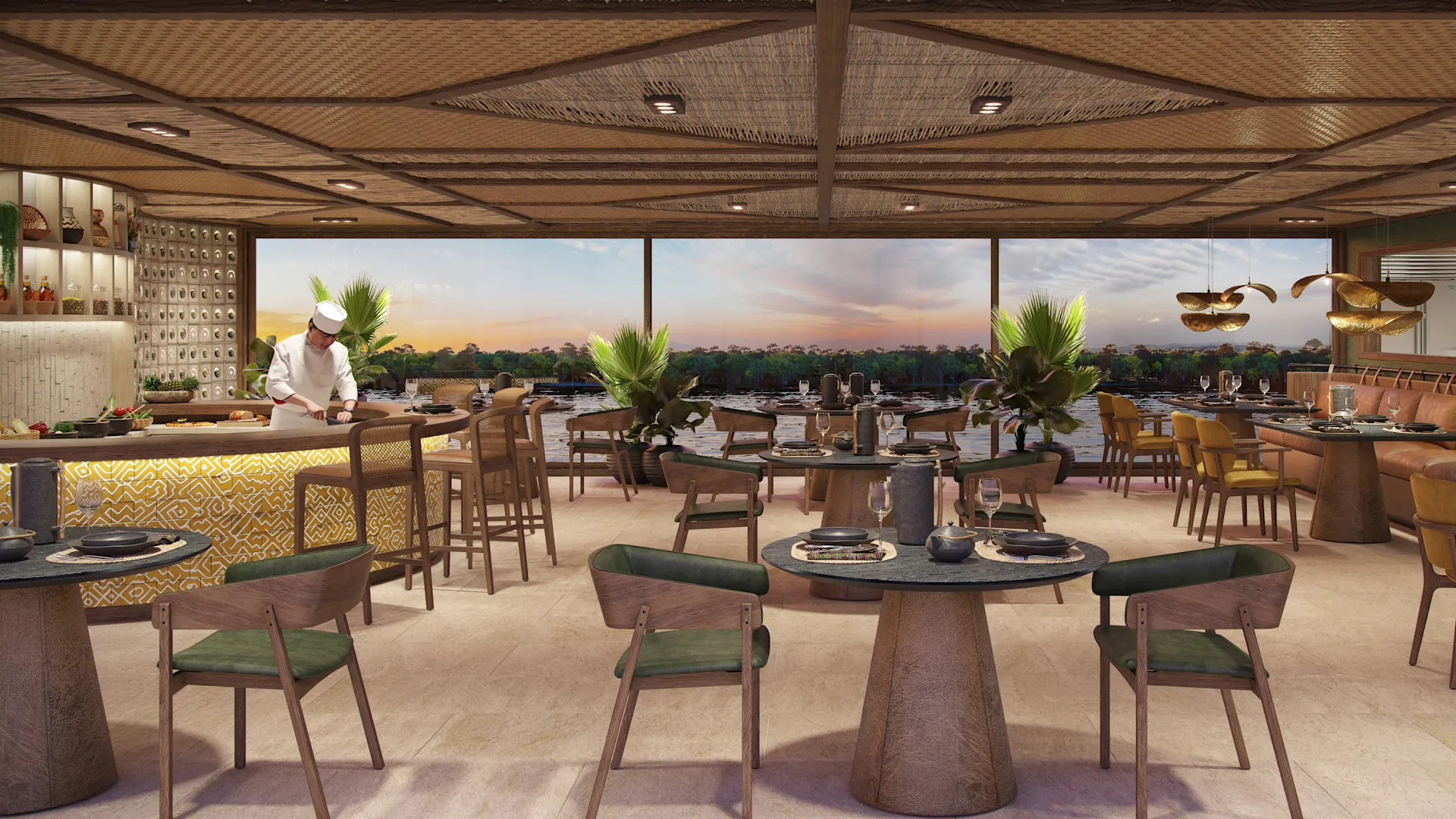 &Beyond Amazon Explorer restaurant