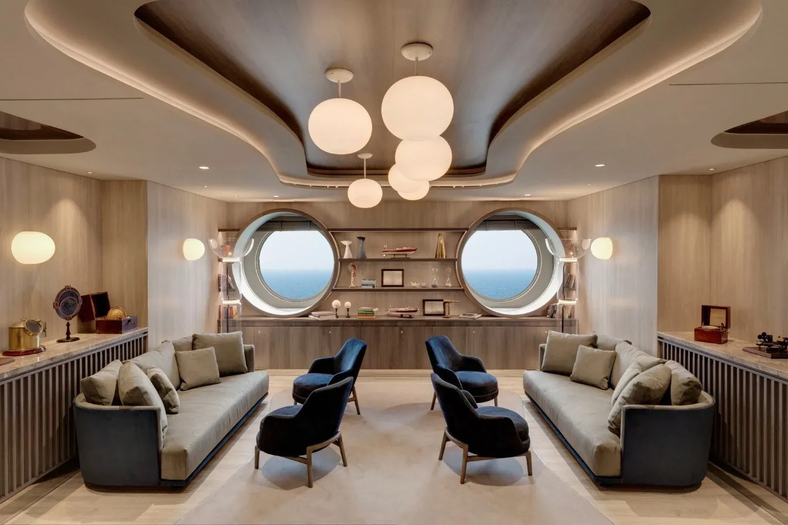 An interior view of an Explora Journeys ship