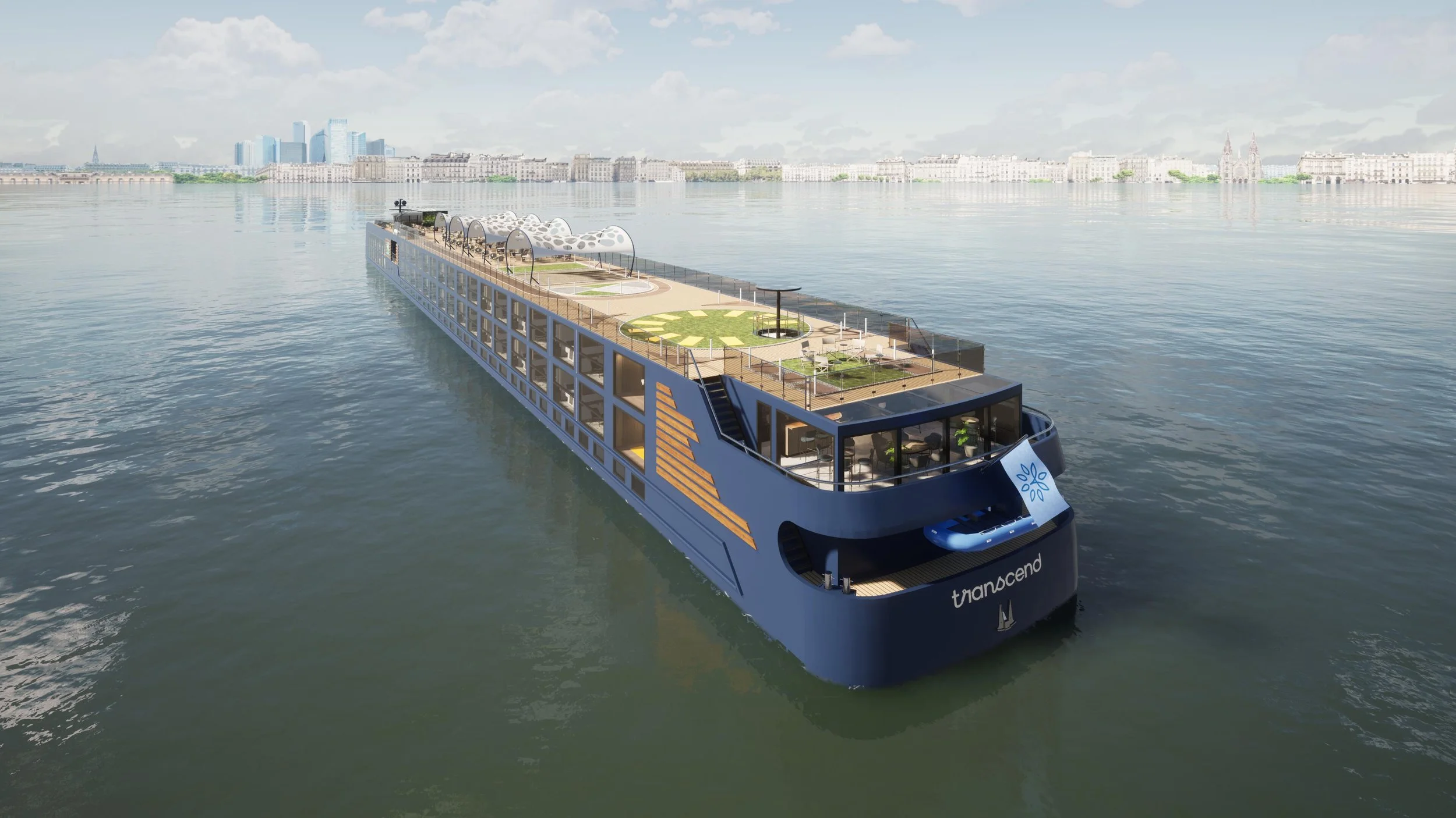A new National Geographic Lindblad Expeditions river cruise ship