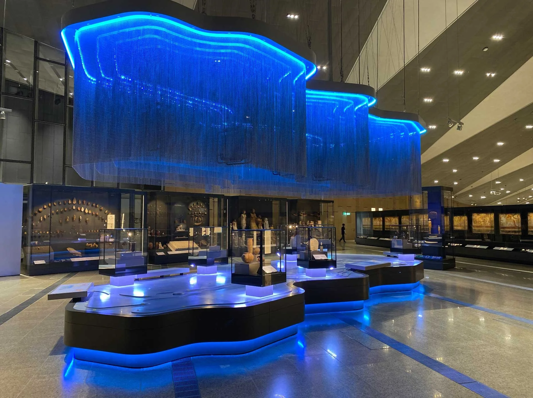 Inside the Grand Egyptian Museum