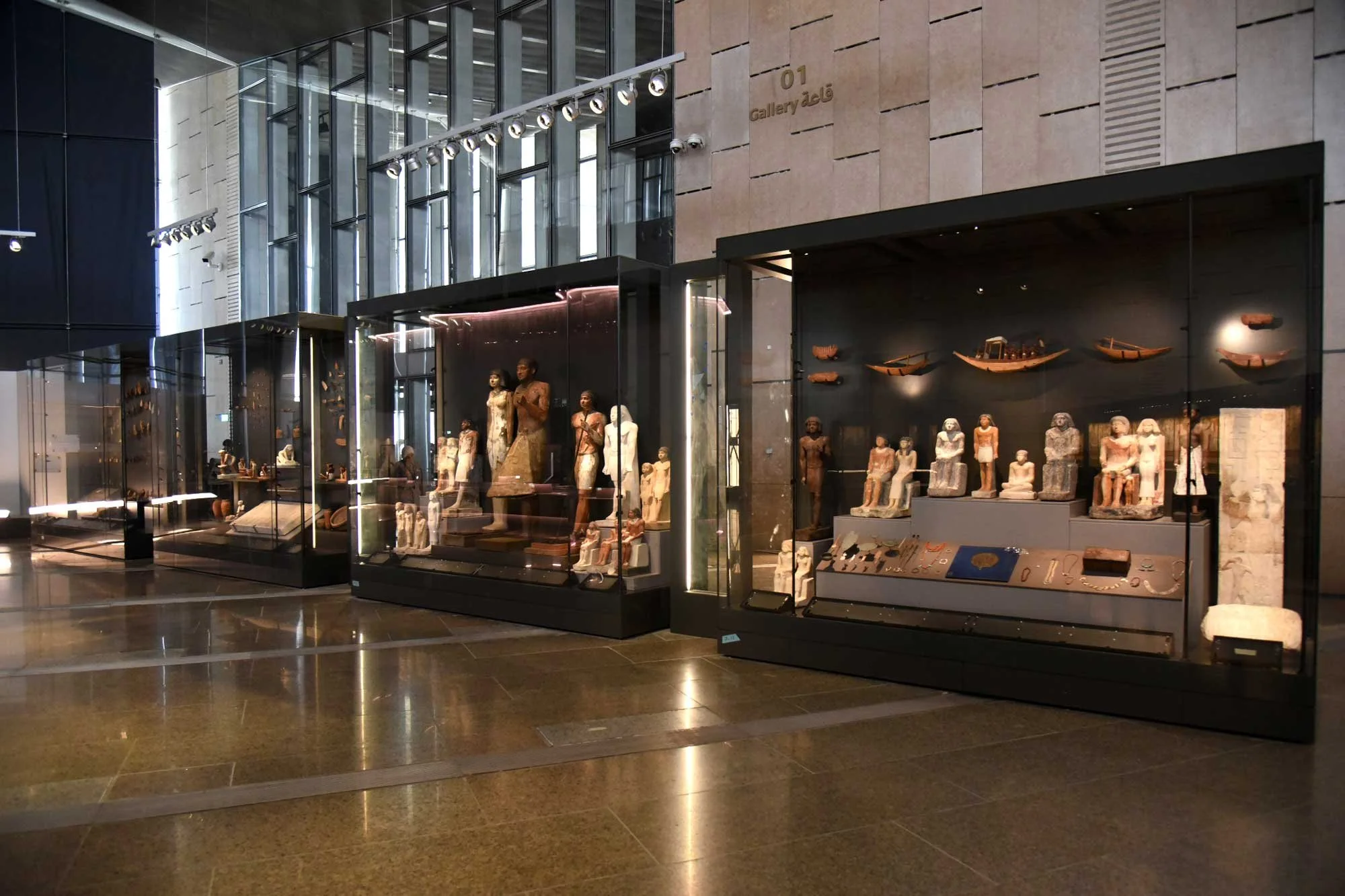 Inside the Grand Egyptian Museum
