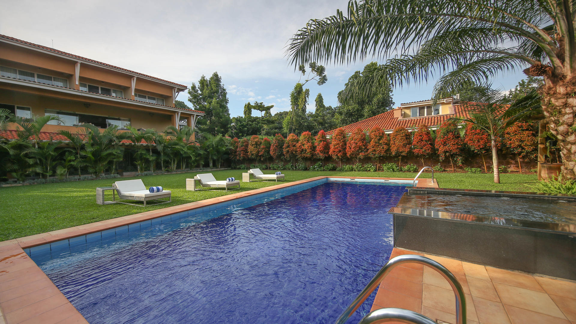 No.5 Boutique Hotel pool area