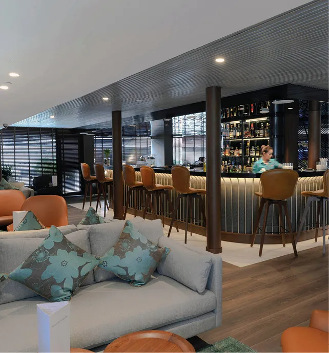 Emerald Harmony river cruise ship lounge