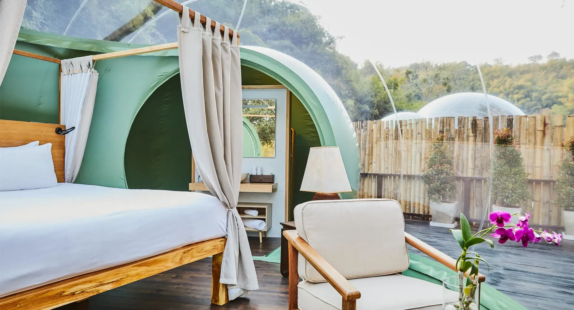 Anantara's Golden Triangle jungle bubbles