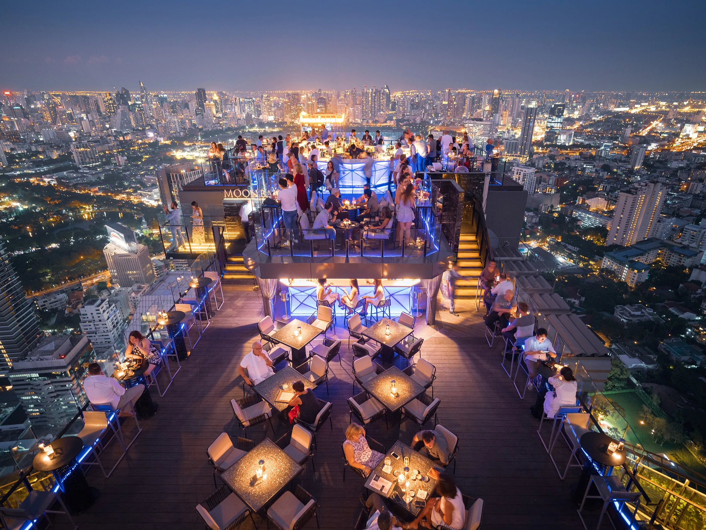 Vertigo rooftop at Banyan Tree Bangkok