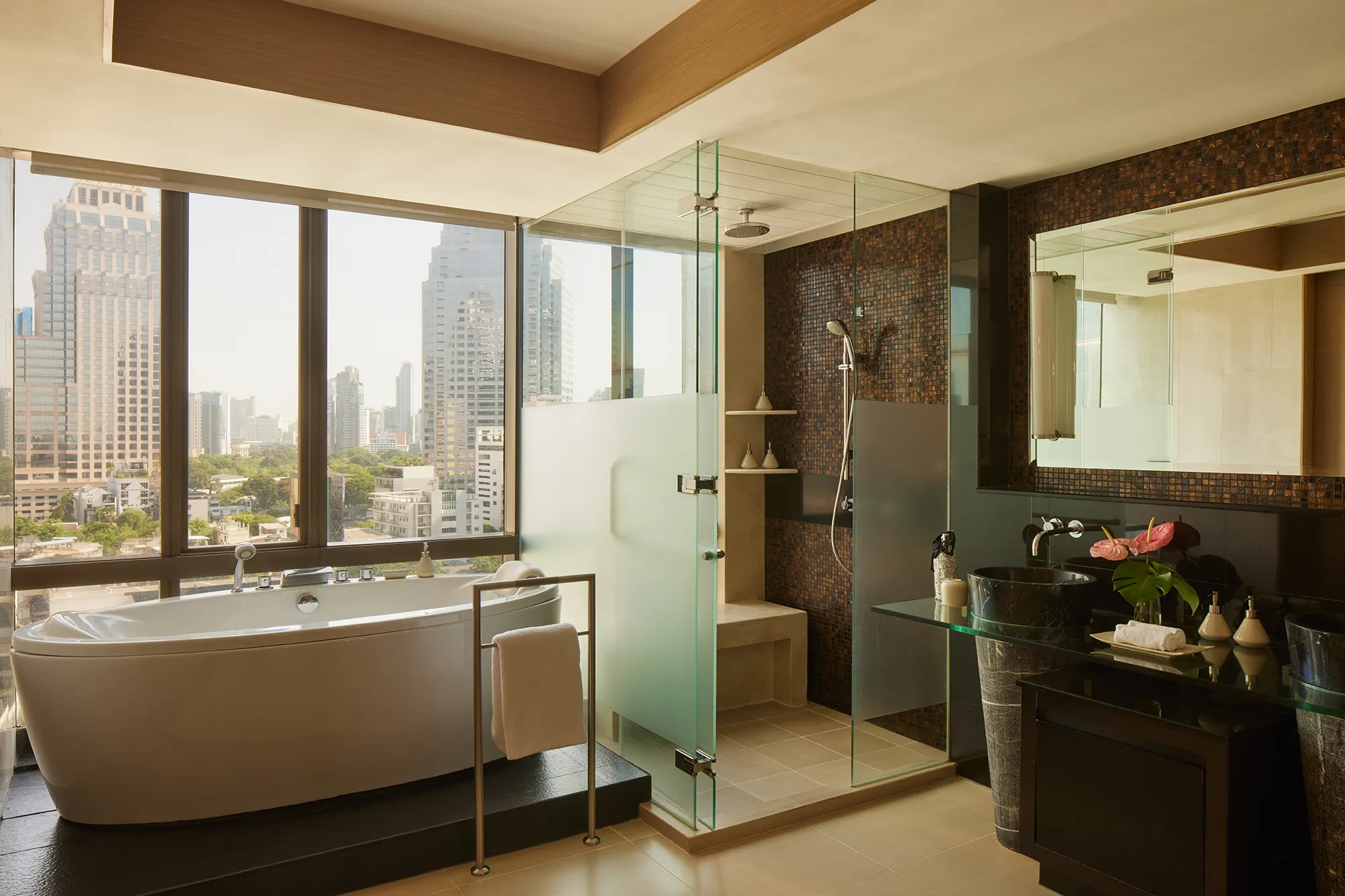Banyan Tree Bangkok bathroom