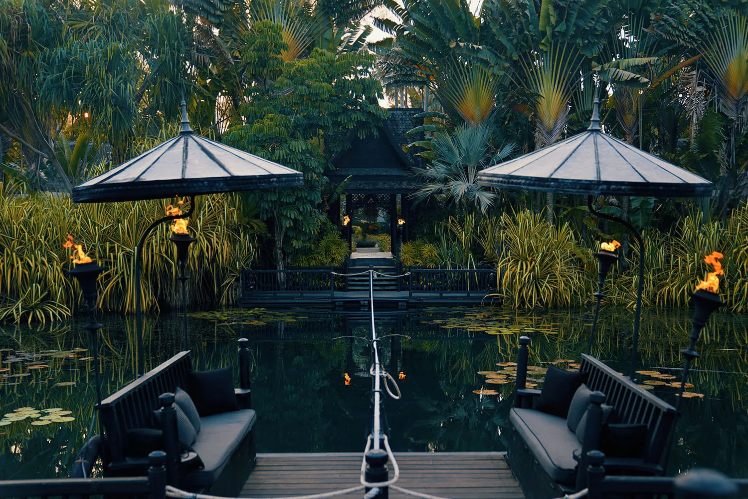 The Slate Phuket hotel Black Ginger al fresco dining