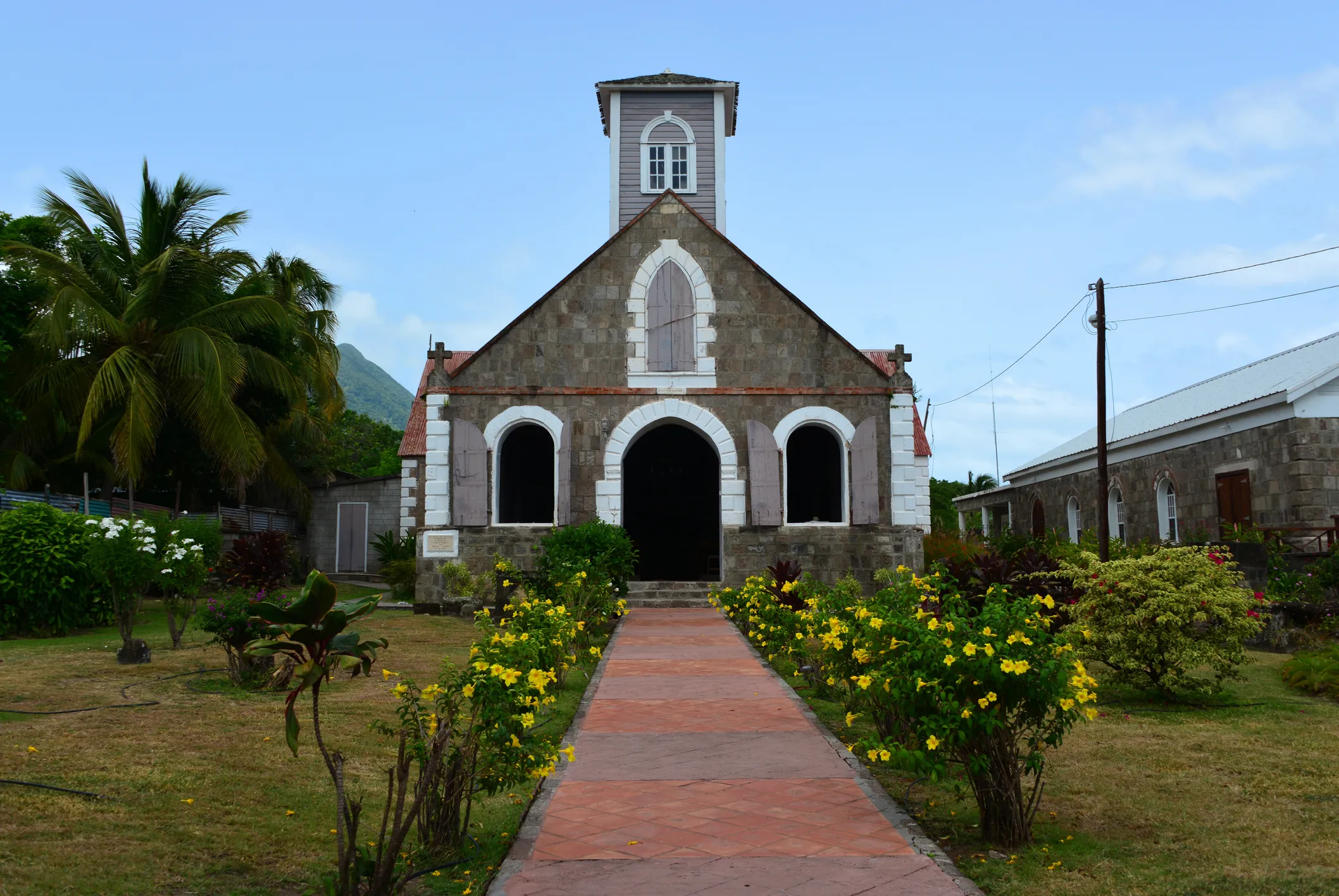 Charleston church in the Caribbean