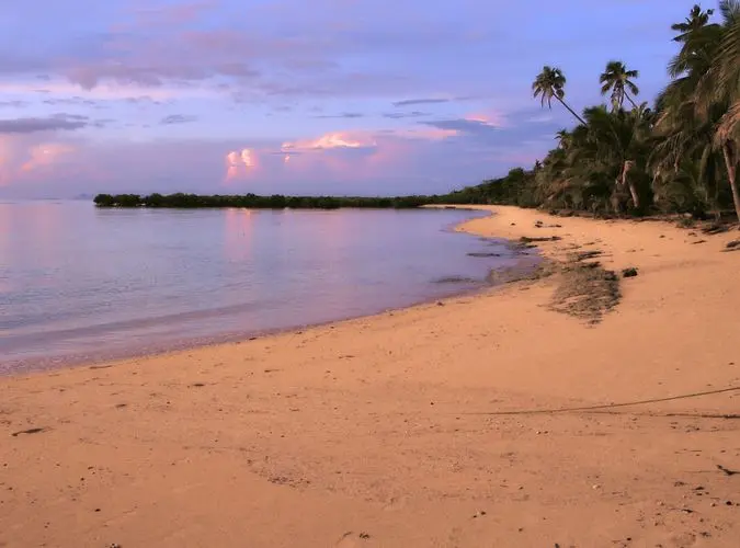 A sandy beach in Lautoka Fiji