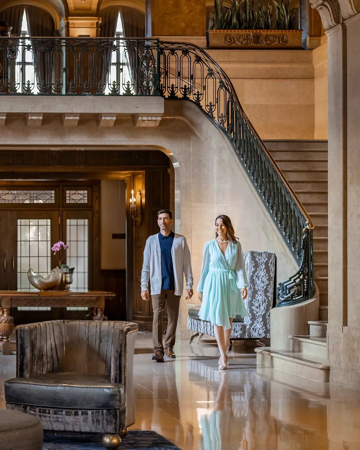 Fairmont Le Château Frontenac lobby