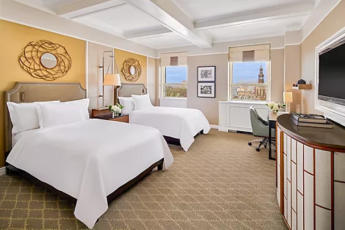 Fairmont Le Château Frontenac: Deluxe City View Two Double