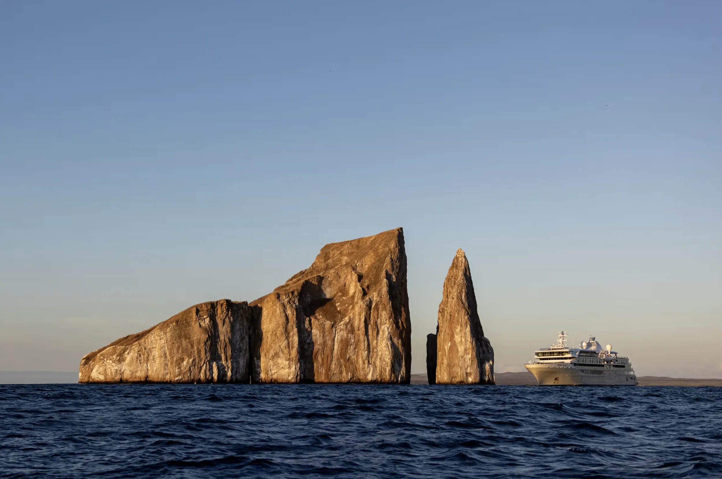 Kicker Rock at golden hour