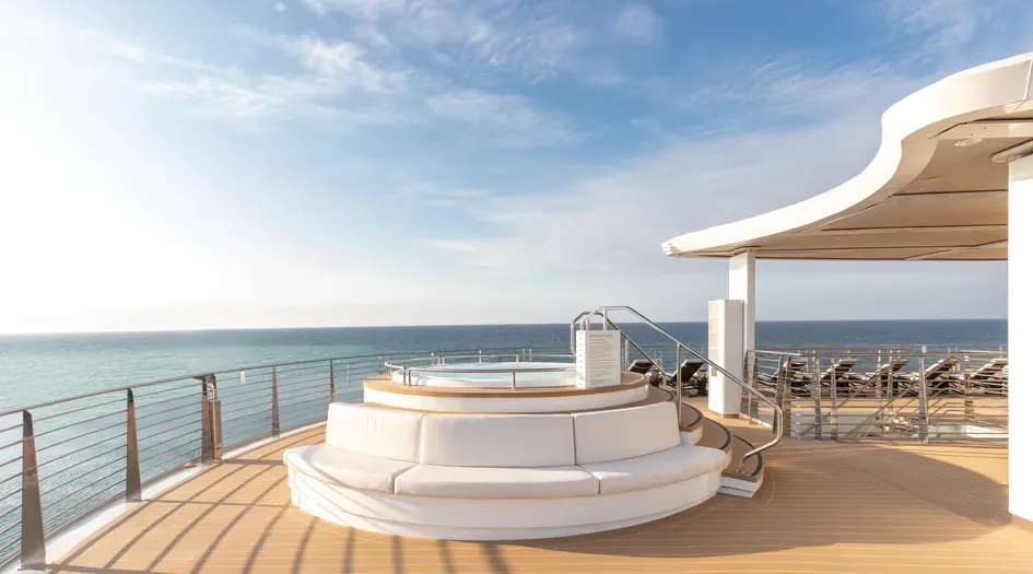 Silversea Silver Origin: Outdoor Jacuzzi