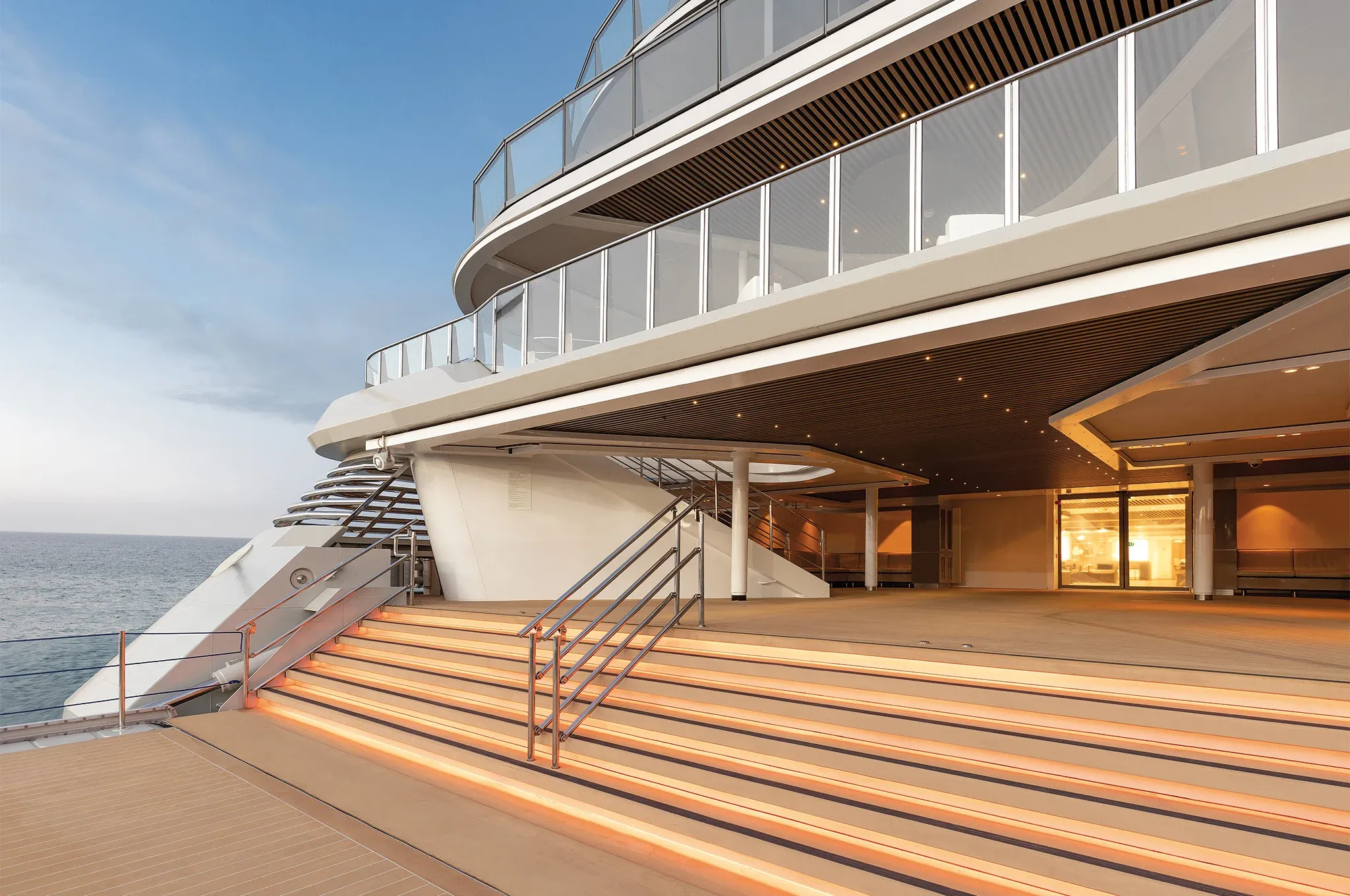 Silversea Silver Origin aft deck