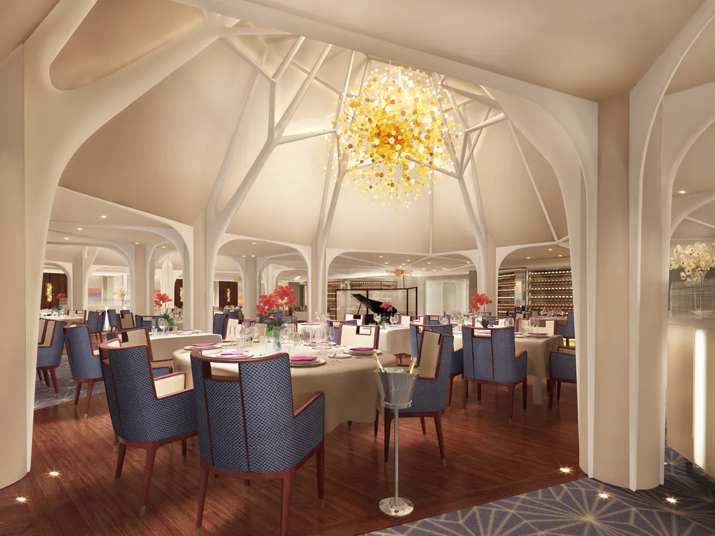 Seabourn Encore: The Restaurant