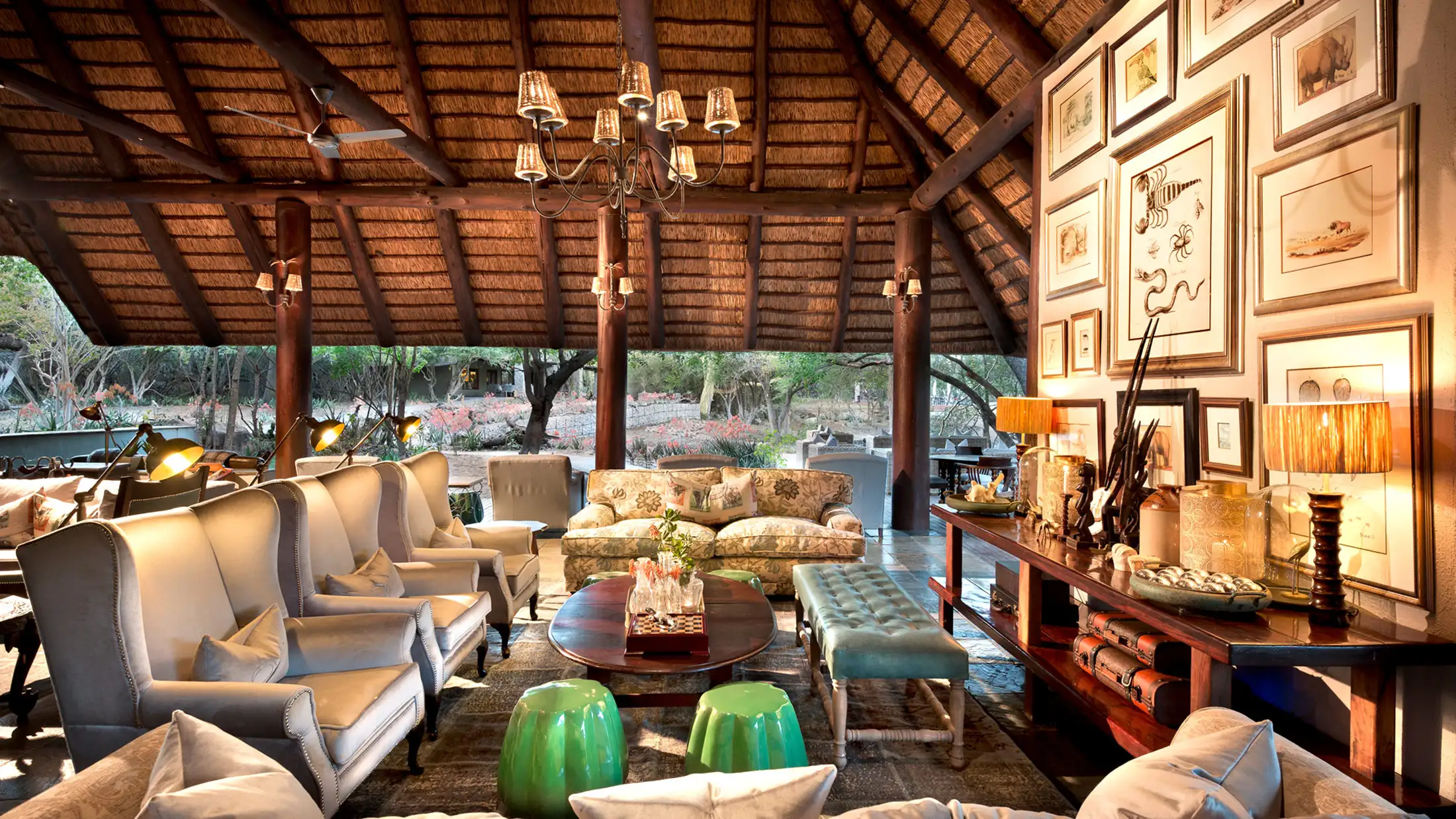 &Beyond Ngala Safari Lodge main lobby