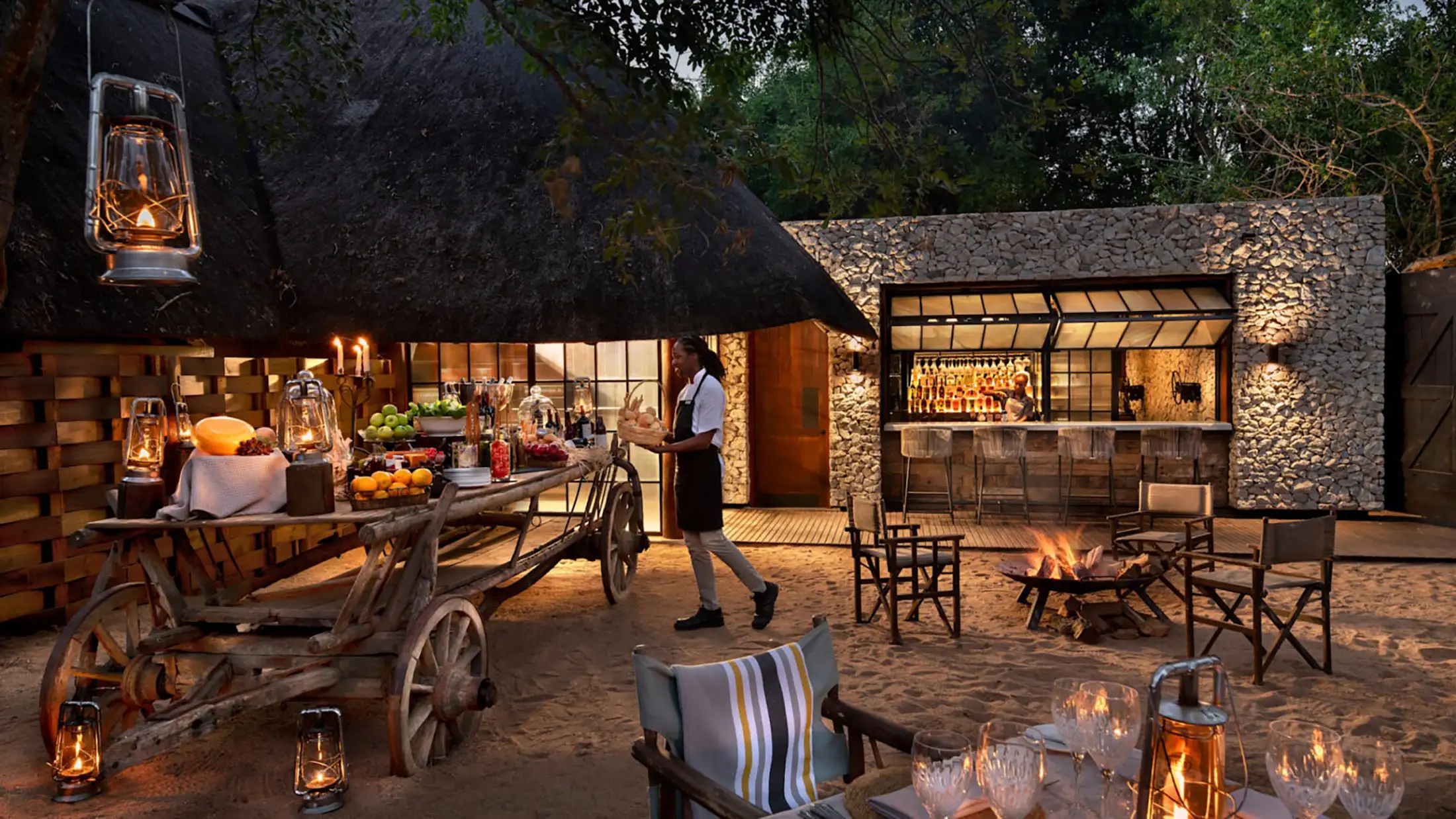 &Beyond Ngala Safari Lodge Boma area