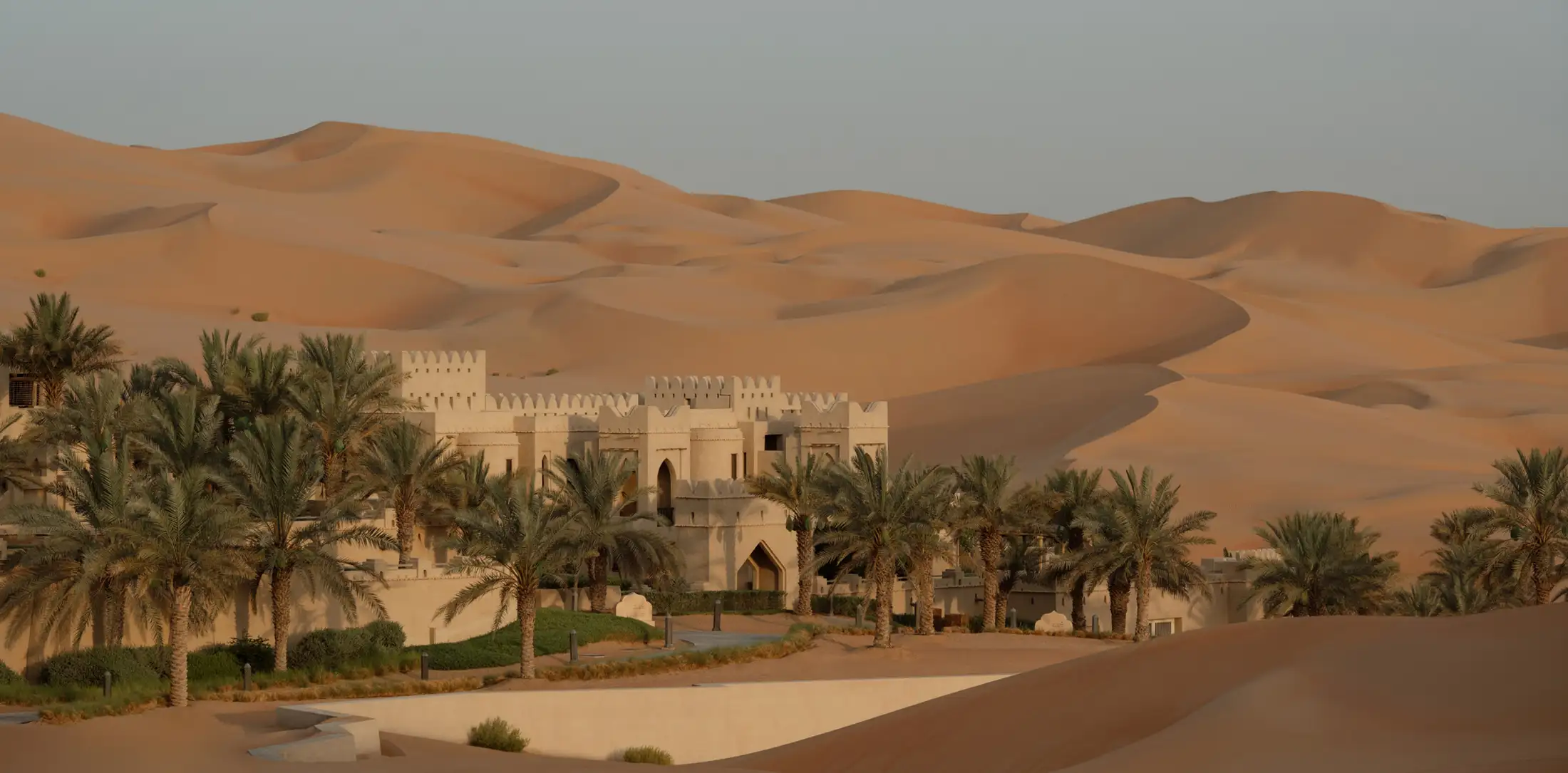 Far off view of Qasr Al Sarab Resort & Spa