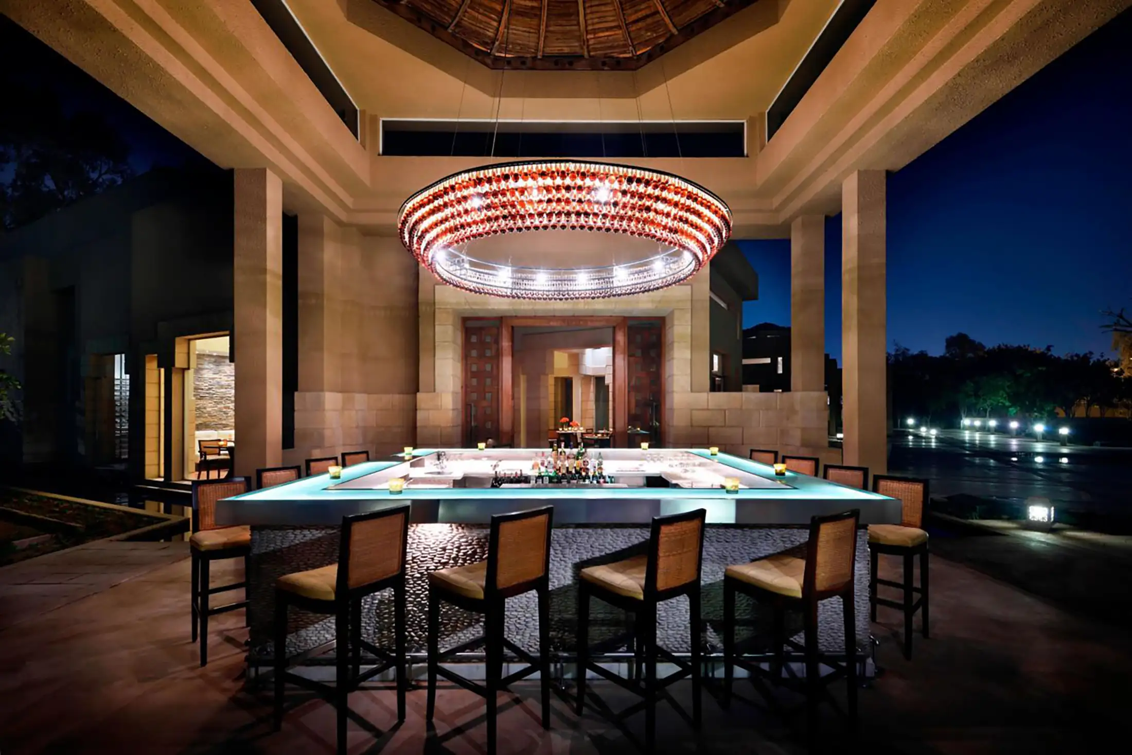 Bar at the Marriott Mena House Cairo