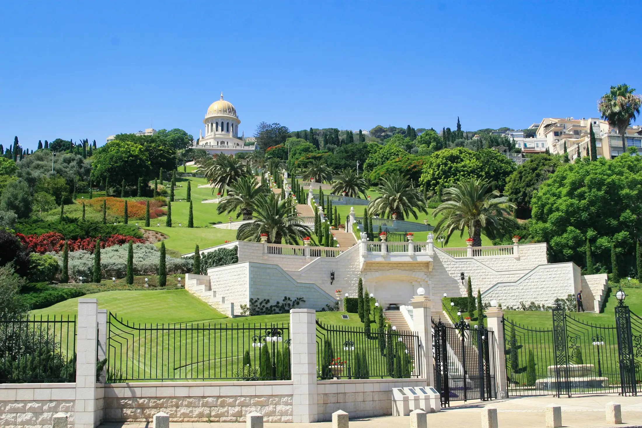 Bahai Gardens Haifa terraces