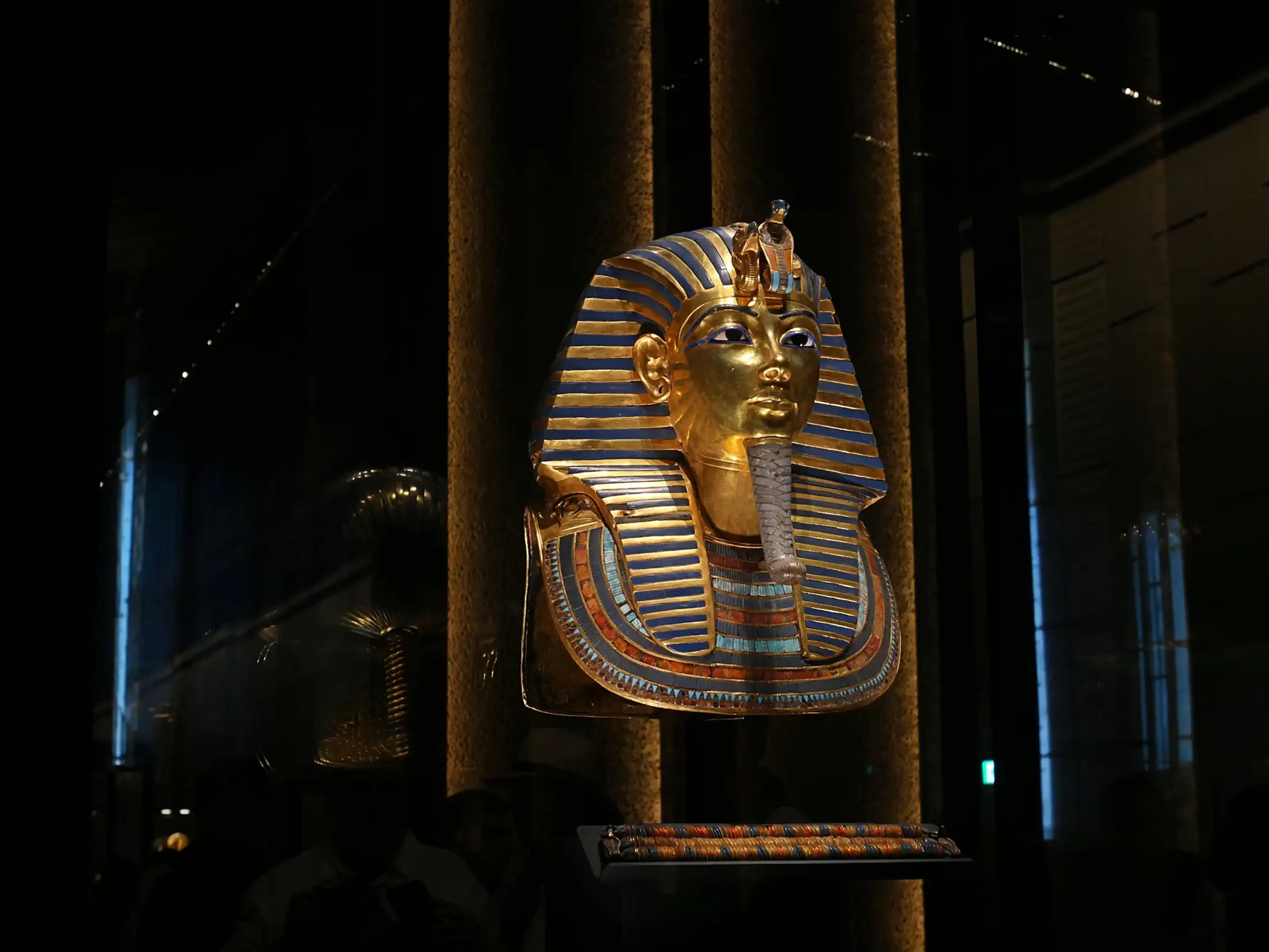 King Tutankhamun gold mask