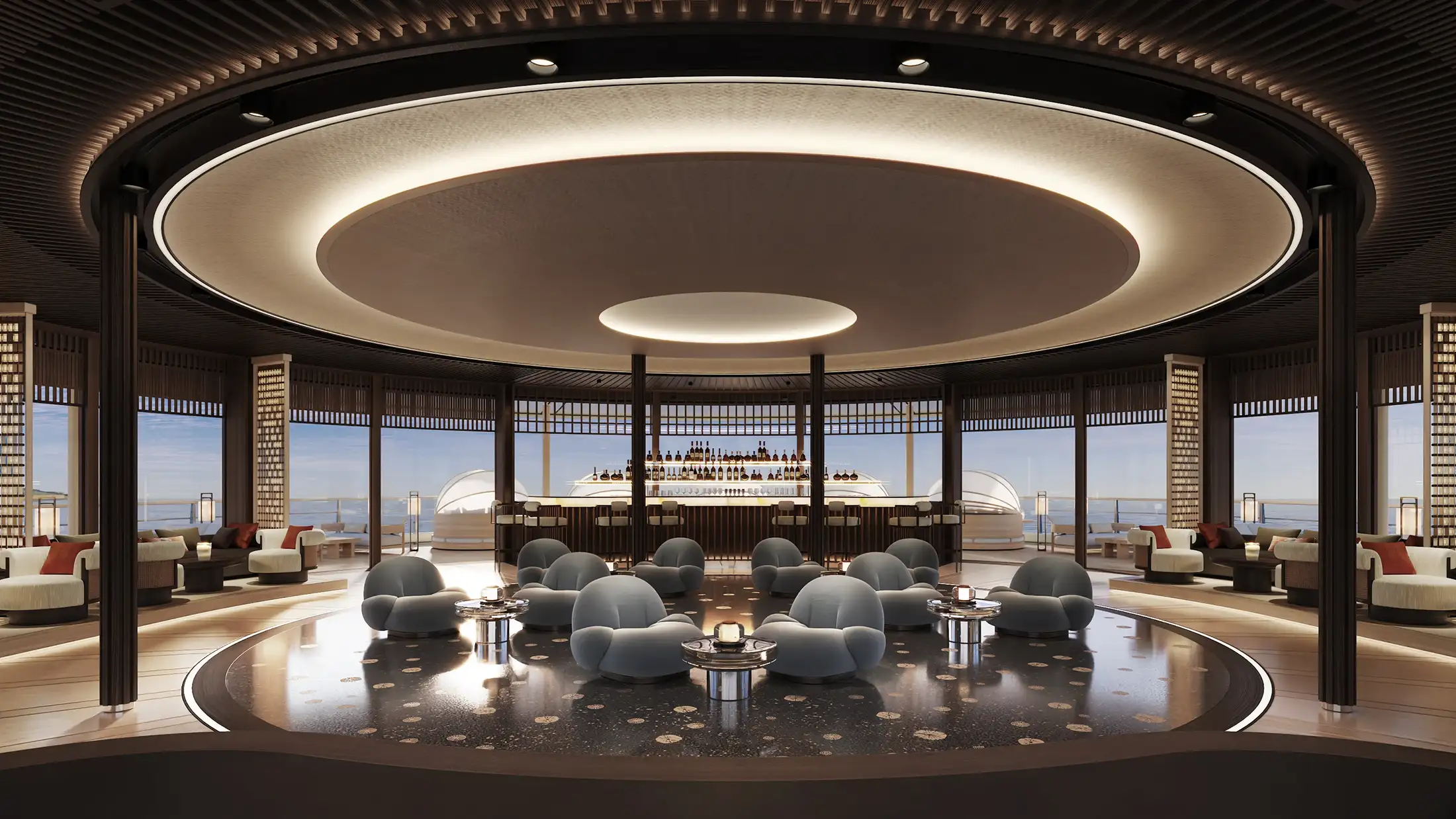 Aman's Amangati yacht jazz club