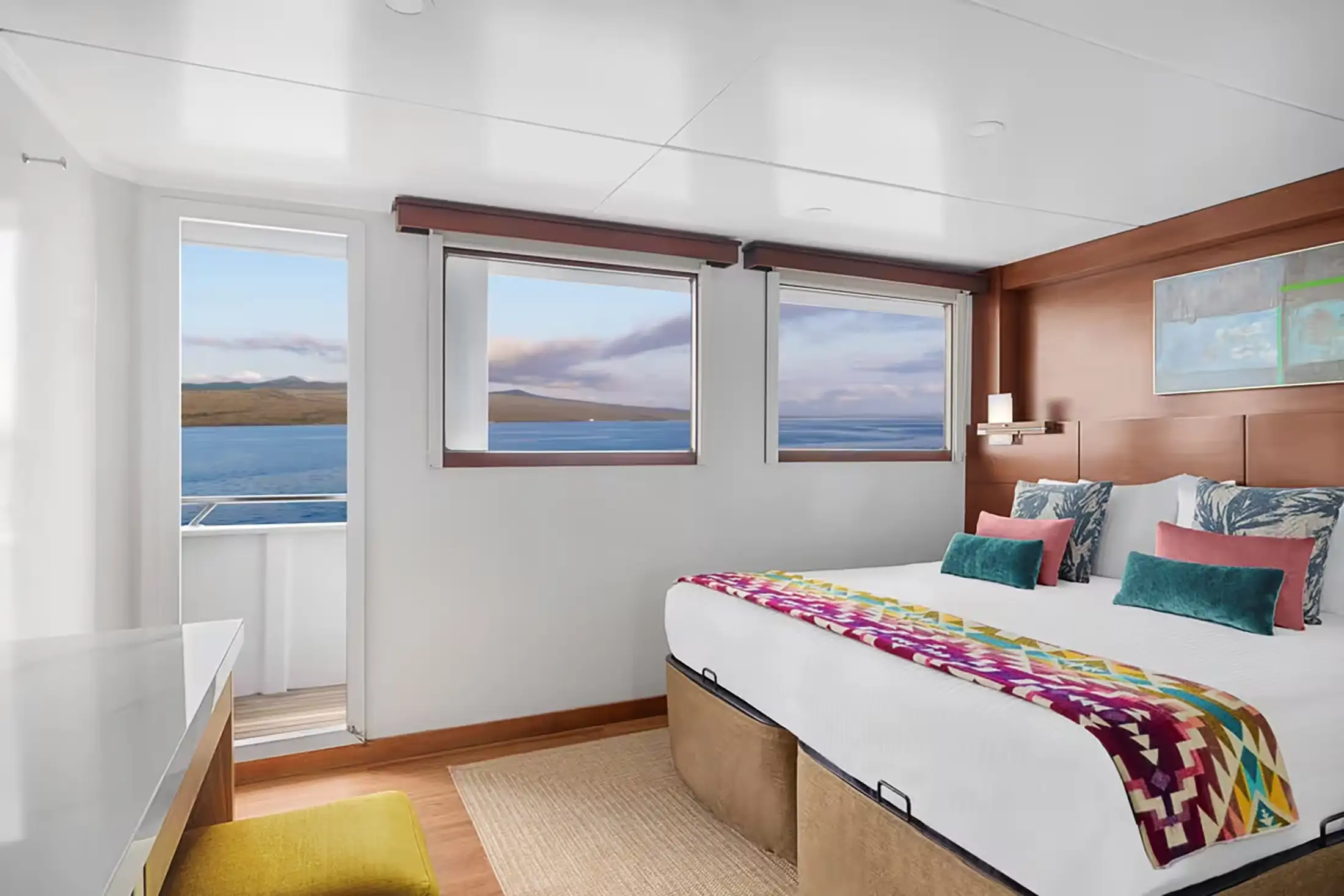 The National Geographic Delphina stateroom