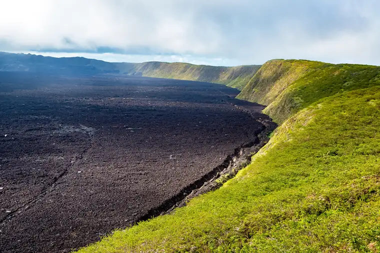 Isabela Island Galápagos volcanic landscape