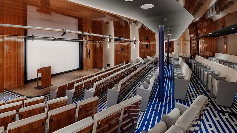 World Navigator: Lecture Theater / Expedition Briefing Room