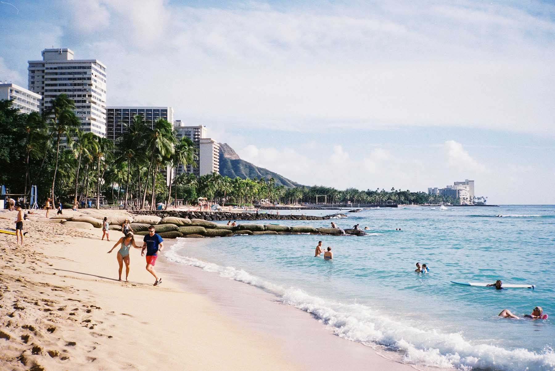 Waikiki Beach in Oahu