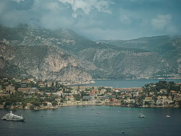 Coast and mountains of Rose, Spain