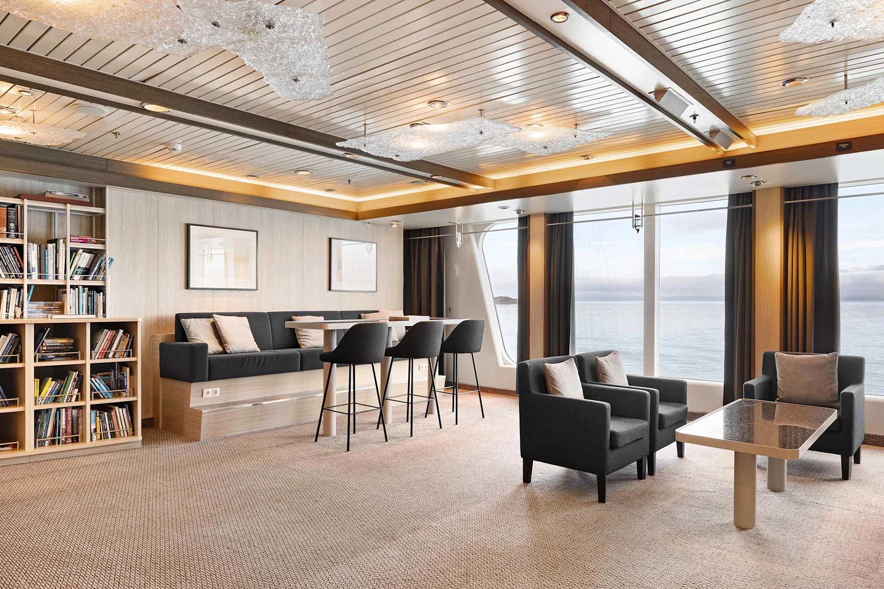 HX expeditions ms fram interior design