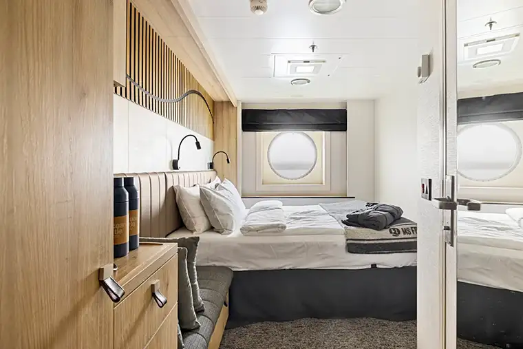 MS Fram: N2 Outside Cabin