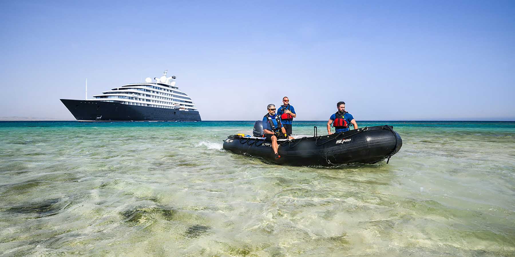 Scenic Eclipse Zodiac expedition craft